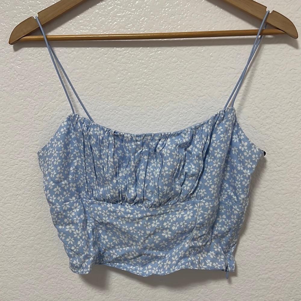 FLORAL CROP TOP🦋